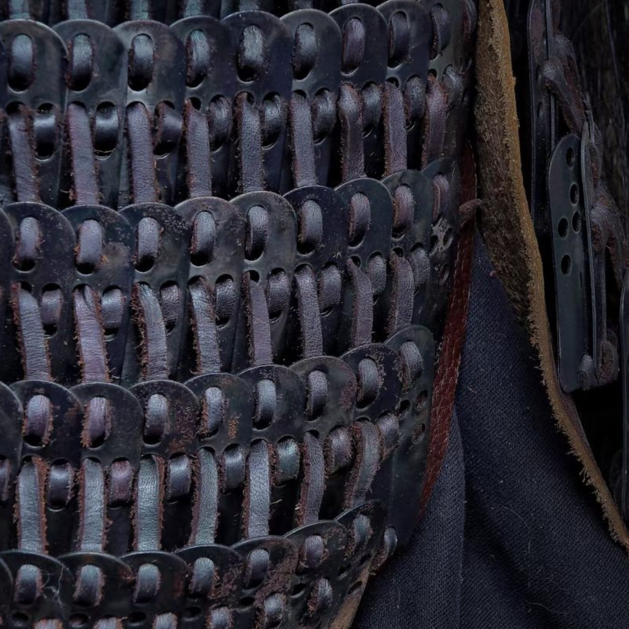 Mongolian-Style Disc-Brim Cold-Forged Iron Helmet