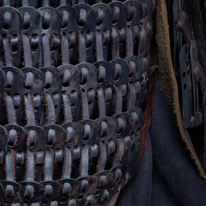Mongolian-Style Disc-Brim Cold-Forged Iron Helmet