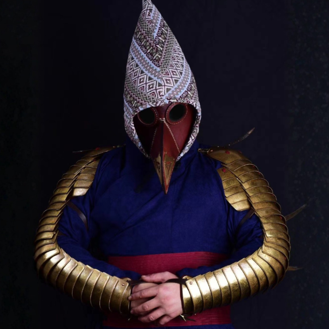 Ming Dynasty Style Brass Arm Guards (Ring Armor)