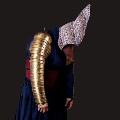 Ming Dynasty Style Brass Arm Guards (Ring Armor)